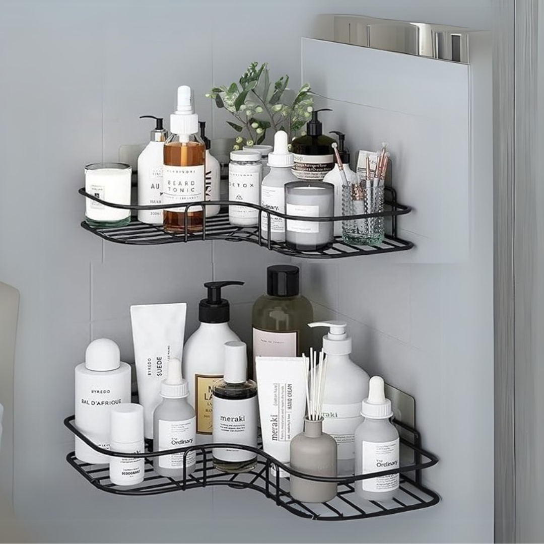 Chic & Durable Bathroom Storage Shelf - Buy 1 Get 1 Free