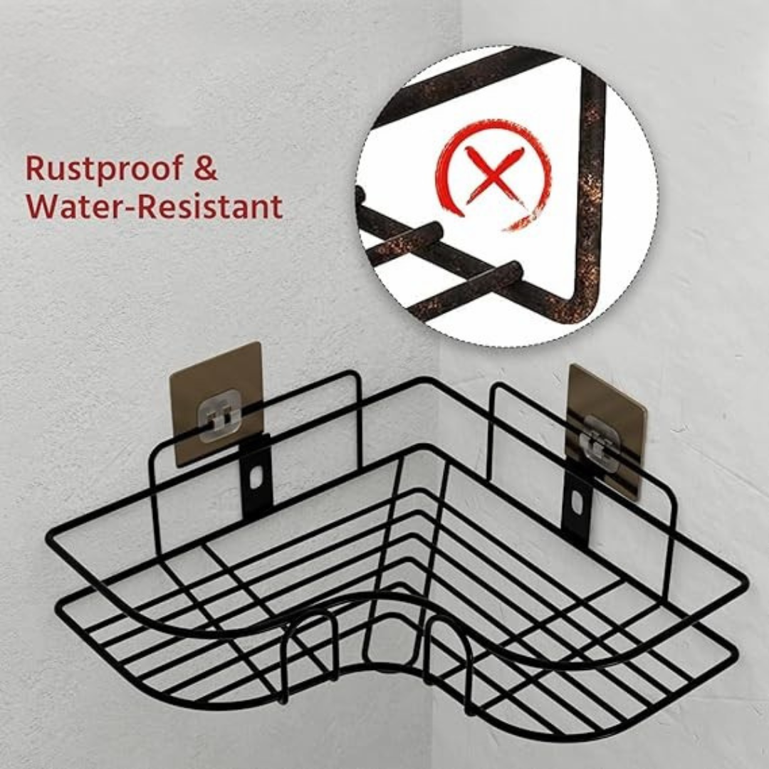 Chic & Durable Bathroom Storage Shelf - Buy 1 Get 1 Free