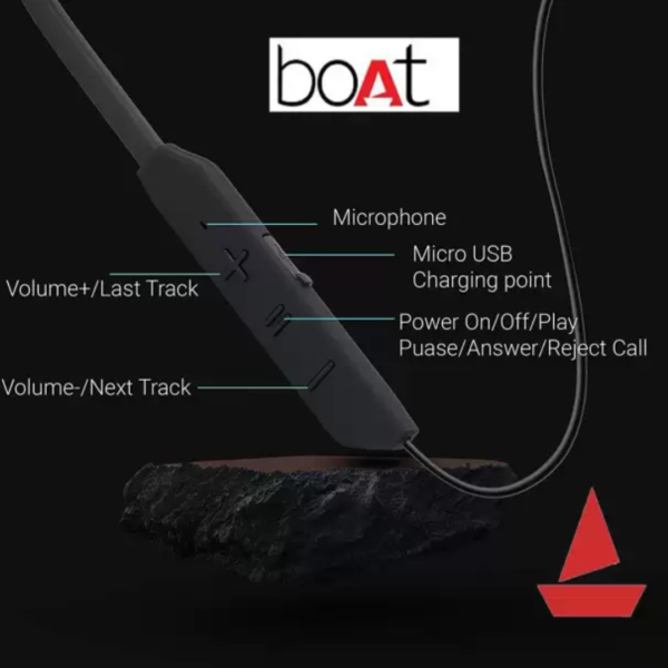 BoAt BT Max Wireless Bluetooth Neckband Buy 1 Get 1 Free (Combo of 2) – 1st copy