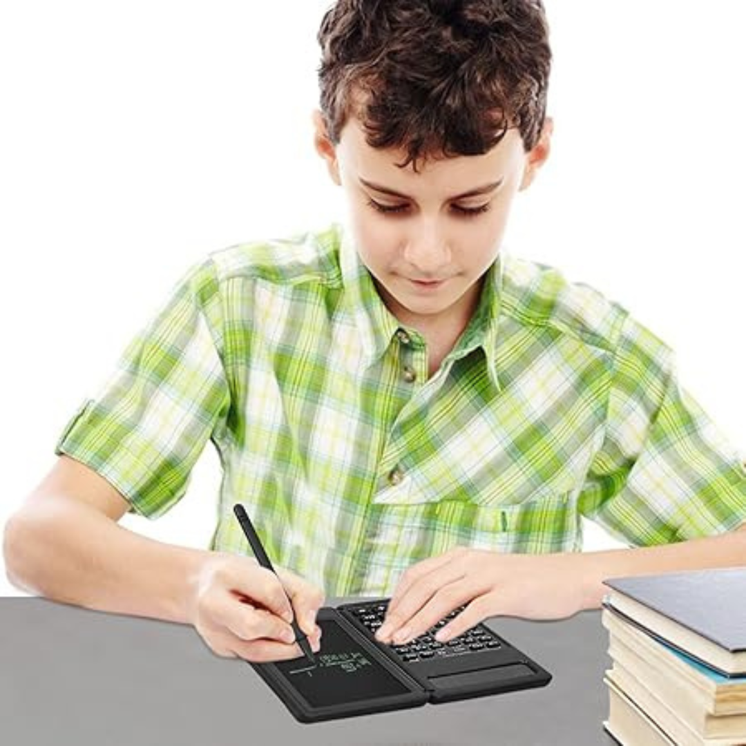 3-in-1 Smart Calculator with LCD Notepad