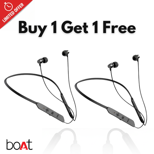 BoAt BT Max Neckband – Power, Style & Unlimited Playtime