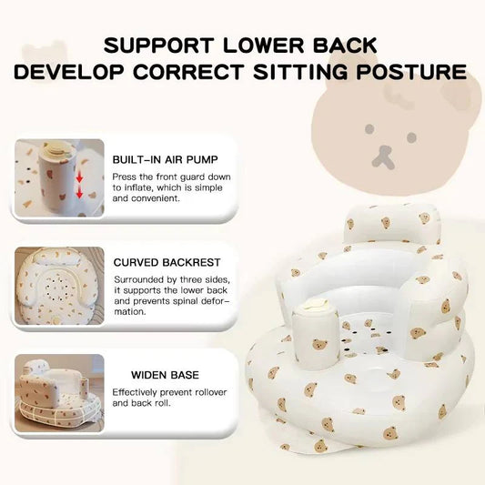 Inflattable baby chair