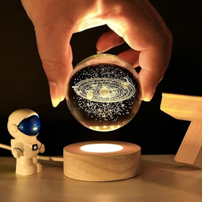 Moon & Galaxy Crystal Ball Lamp , Perfect Gift Idea 🌕✨ – Buy 1 Get 1 Free!
