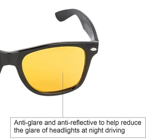 HD Night Vision Driving Sunglasses – Anti-Glare, UV Protected & Scratch Resistant