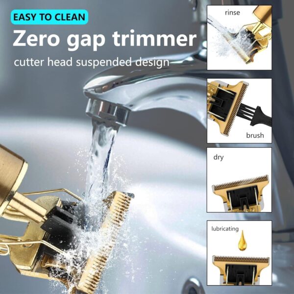 T9 Precision Hair Trimmer – Pro-Grade Grooming with Zero-Gap Blades | Buy 1 Get 1 Free