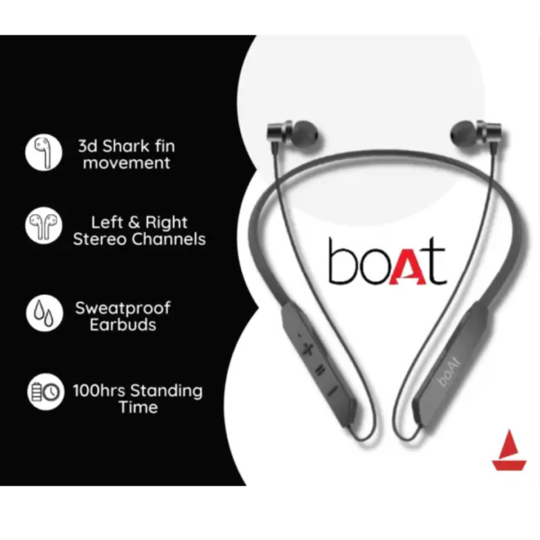 BoAt BT Max Wireless Bluetooth Neckband Buy 1 Get 1 Free (Combo of 2) – 1st copy