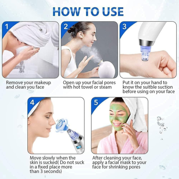 DermaSuction Pore Cleaning Device (Pack of 1)