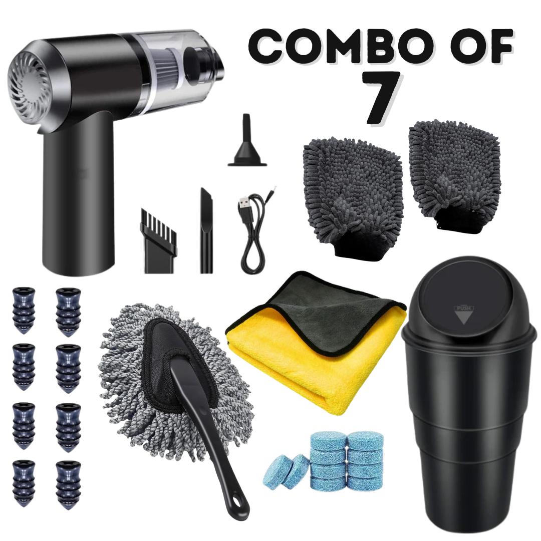 Car Owner’s Must-Have: 7-in-1 Smart Cleaning kit